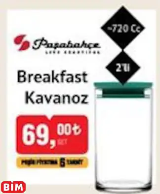 PAŞABAHÇE BREAKFAST KAVANOZ